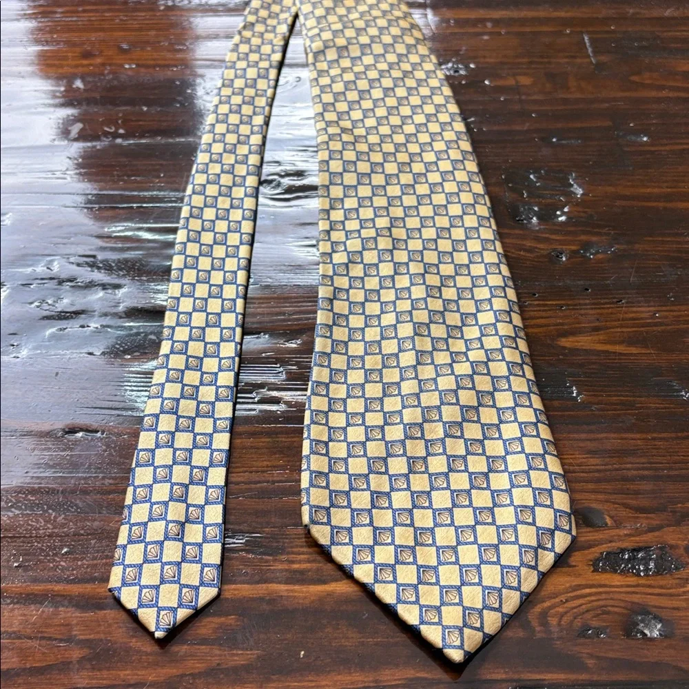 Bugatti Mens Neck Tie -‎ Geometric, Formal, Preppy, Made In Italy